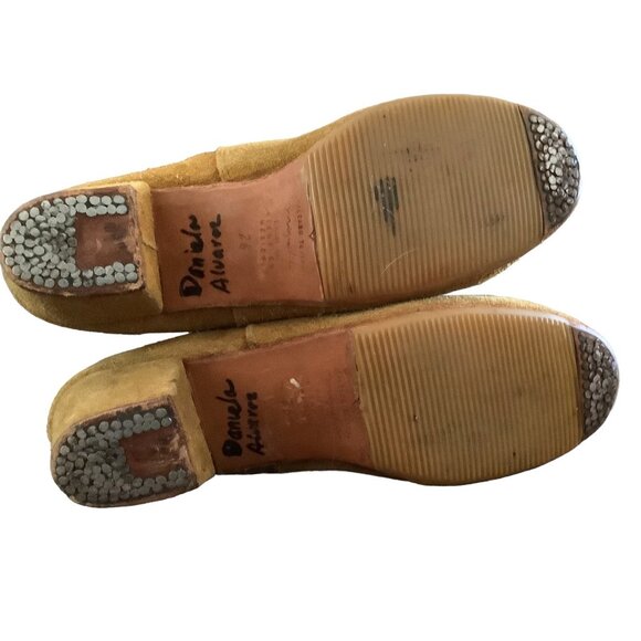 Miguelito 2200 Tamaulipeca Suede Dance Boot 7 7.5 Daniela Alvarez Dancing Boots - Picture 8 of 10